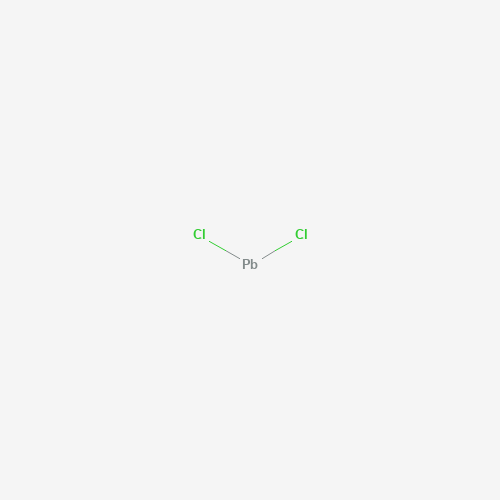 Estructura molecular 2D de Cloruro de plomo (II) (PbCl2)