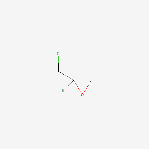 Estructura molecular 2D de Epiclorhidrina (C3H5ClO)