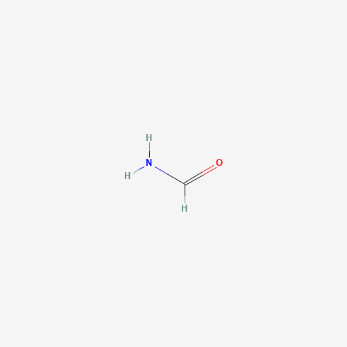Estructura molecular 2D de Formamida (CH3NO)