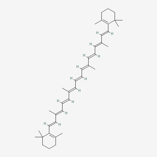 Estructura molecular 2D de Licopeno (C40H56)