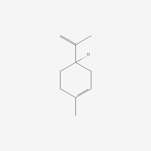 Estructura molecular 2D de Limoneno (C10H16)