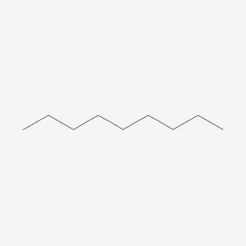 Estructura molecular 2D de Nonano (C9H20)