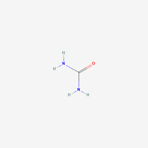 Estructura molecular 2D de Urea (CH4N2O)