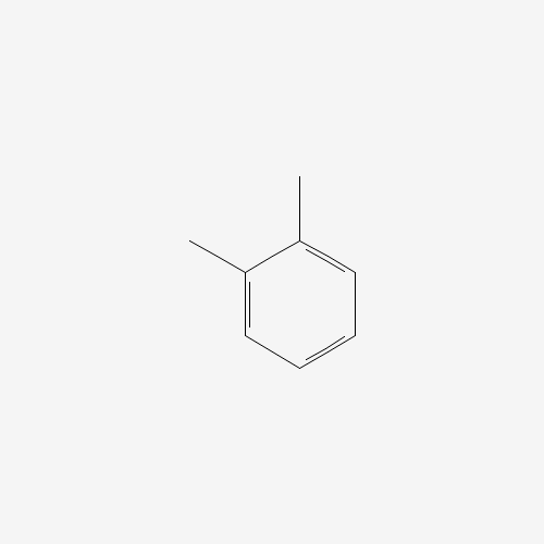 Estructura molecular 2D de Xileno (C8H10)