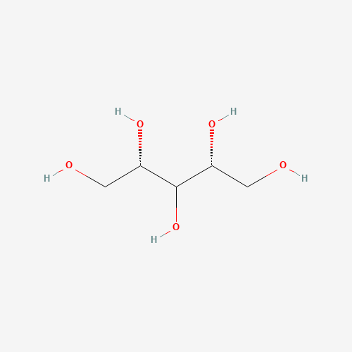 Estructura molecular 2D de Xilitol (C5H12O5)